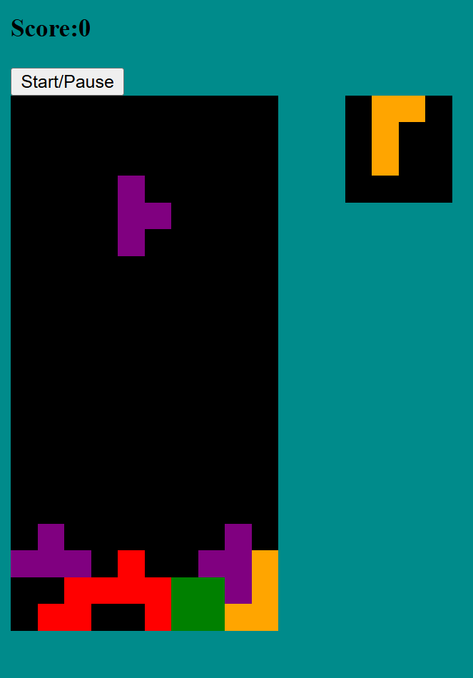 Mock Tetris
